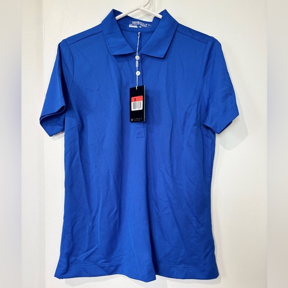 ✨Nike Blue Tour Performance Golf Polo - Size L - Picture 1 of 4